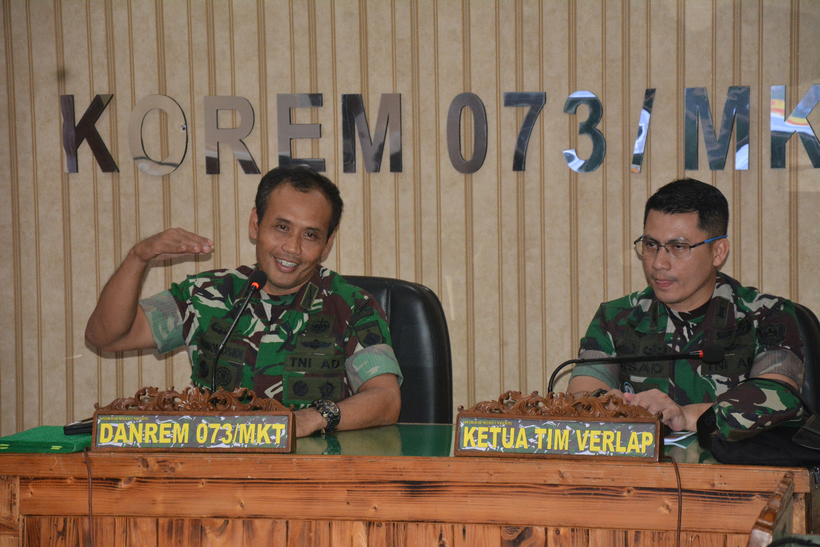 Menuju Wilayah Tertib Reformasi Birokrasi, Korem 073/Makutarama di Verifikasi